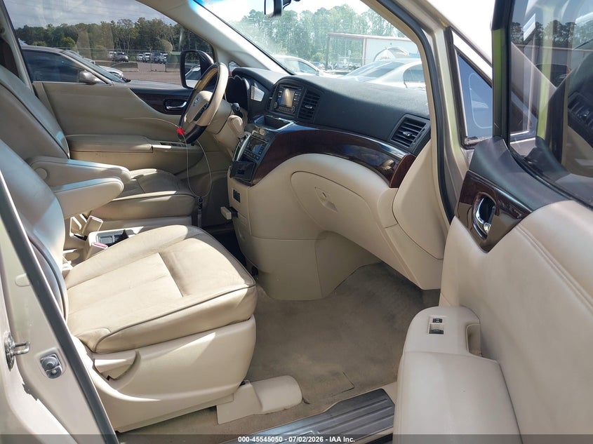 2013 Nissan Quest VIN JN8AE2KP1D9062220 IAAI salvage auction — NORMAL WEAR, Clear (Florida), sold $1,400 on 2026-07-14 (photo 5)