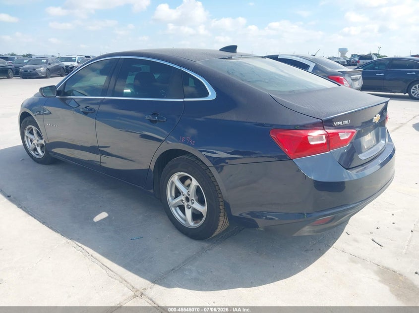 2016 Chevrolet Malibu VIN 1G1ZB5ST5GF282321 IAAI salvage auction — FRONT END, Salvage (Texas), sold $1,200 on 2026-07-19 (photo 3)