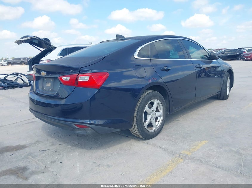 2016 Chevrolet Malibu VIN 1G1ZB5ST5GF282321 IAAI salvage auction — FRONT END, Salvage (Texas), sold $1,200 on 2026-07-19 (photo 4)