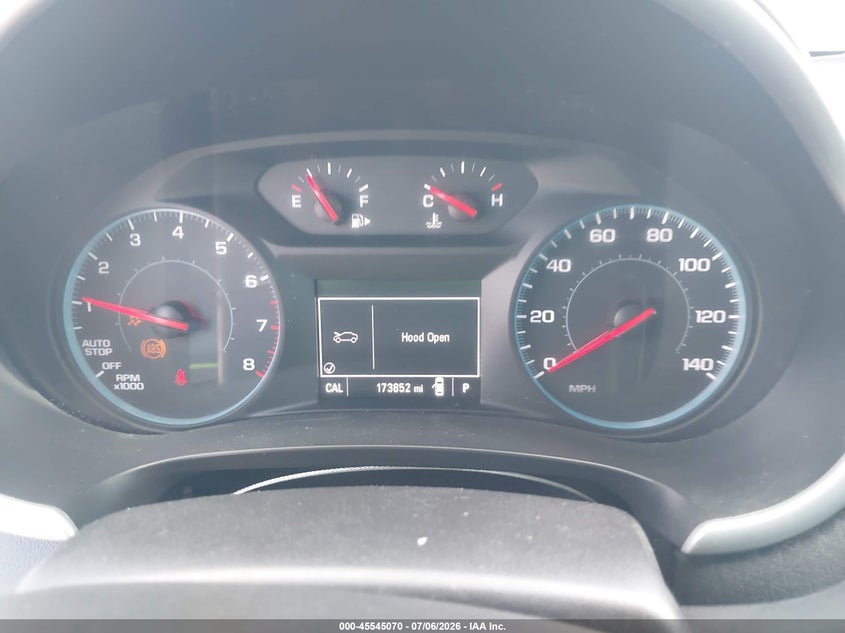 2016 Chevrolet Malibu VIN 1G1ZB5ST5GF282321 IAAI salvage auction — FRONT END, Salvage (Texas), sold $1,200 on 2026-07-19 (photo 7)