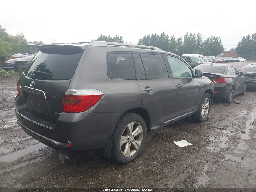 2009 Toyota Highlander VIN JTEES43A392123798 IAAI salvage auction — NORMAL WEAR, Clear (Rhode Island), sold $2,225 on 2026-07-28 (photo 6)