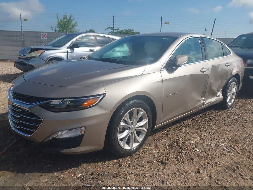 2025 Chevrolet Malibu VIN 1G1ZD5ST3SF116284 IAAI salvage auction — LEFT SIDE, Enterprise Vehicles Clear Only (Florida), sold $9,750 on 2026-07-15 (photo 2)