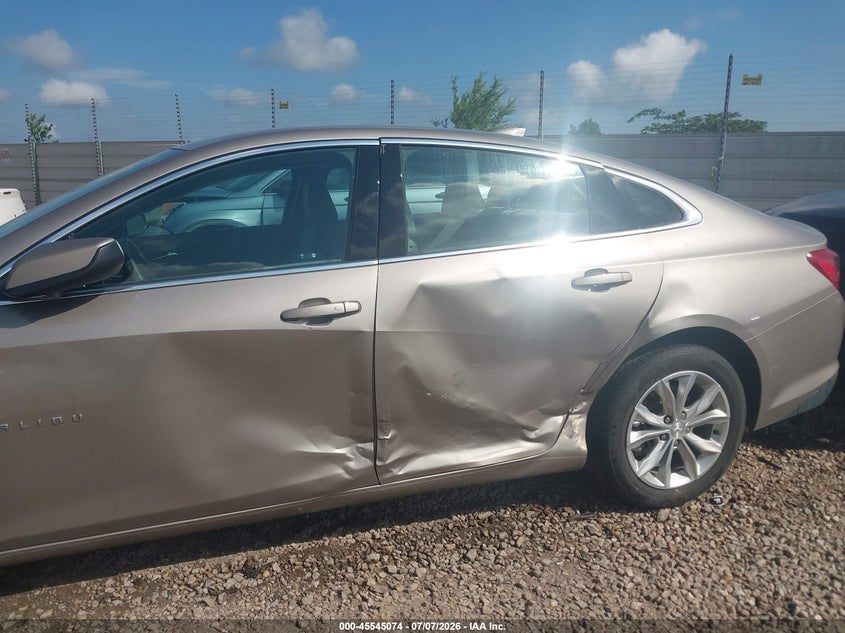 2025 Chevrolet Malibu VIN 1G1ZD5ST3SF116284 IAAI salvage auction — LEFT SIDE, Enterprise Vehicles Clear Only (Florida), sold $9,750 on 2026-07-15 (photo 6)