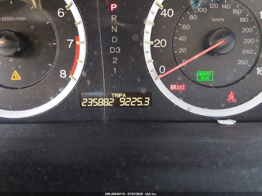 2008 Honda Accord VIN JHMCP26478C022424 IAAI salvage auction — SIDE, Clear - Dealer Only (California), sold $375 on 2026-07-22 (photo 7)