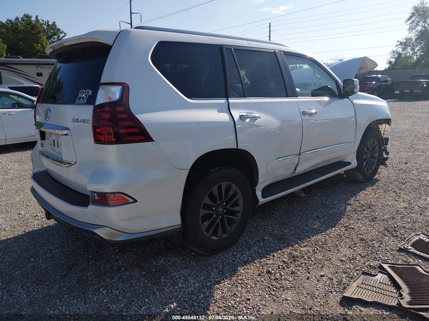 2017 Lexus Gx VIN JTJBM7FX7H5162150 IAAI salvage auction — FRONT END, Salvage (Missouri), sold $11,500 on 2026-07-31 (photo 4)
