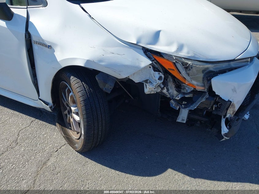2020 Toyota Corolla VIN JTDEBRBE1LJ015263 IAAI salvage auction — NORMAL WEAR, Salvage (California), sold $5,250 on 2026-07-30 (photo 6)