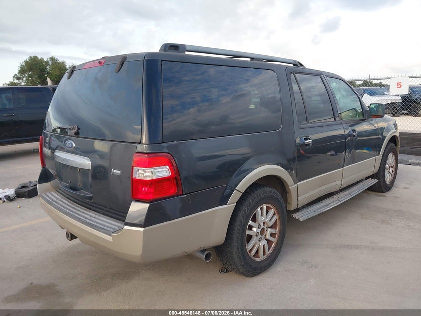 2009 Ford Expedition VIN 1FMFK17559LA11207 IAAI salvage auction — NORMAL WEAR, Clear (Texas), sold $550 on 2026-07-09 (photo 4)
