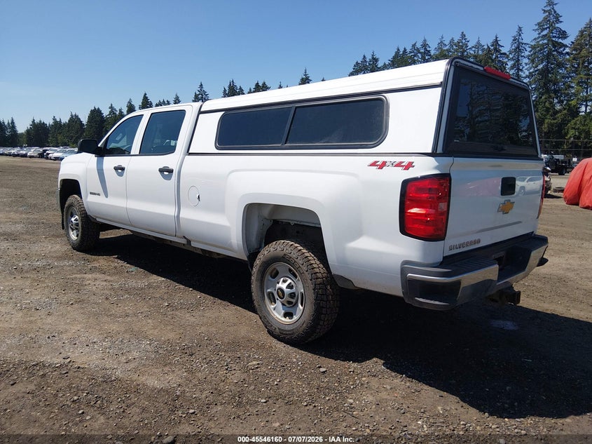 2018 Chevrolet Silverado 2500 VIN 1GC1KUEG5JF259898 IAAI salvage auction — NORMAL WEAR, Sf97 (Washington), sold $12,100 on 2026-07-29 (photo 3)