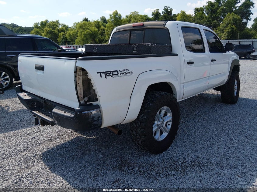 2013 Toyota Tacoma VIN 5TFLU4EN7DX051523 IAAI salvage auction — RIGHT FRONT, Salvage Title, sold $6,300 on 2026-07-30 (photo 4)