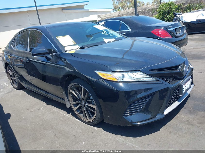 2020 Toyota Camry VIN 4T1K61AK7LU862721 IAAI salvage auction — LEFT REAR, Salvage Certificate (California), sold $5,600 on 2026-07-26 (photo 1)