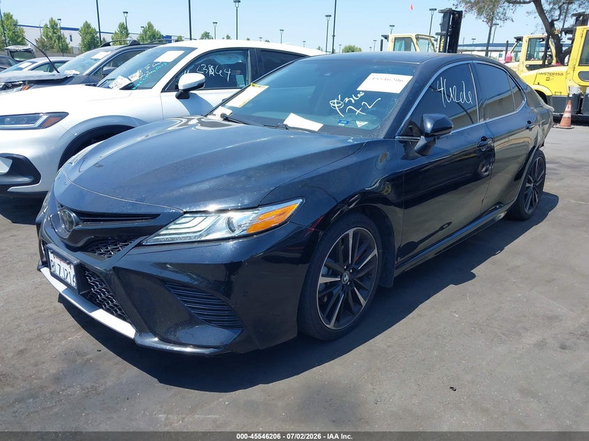 2020 Toyota Camry VIN 4T1K61AK7LU862721 IAAI salvage auction — REAR END, Salvage Certificate (California), sold $8,750 on 2026-07-31 (photo 2)
