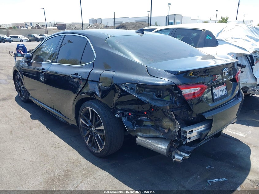 2020 Toyota Camry VIN 4T1K61AK7LU862721 IAAI salvage auction — REAR END, Salvage Certificate (California), sold $8,750 on 2026-07-31 (photo 3)