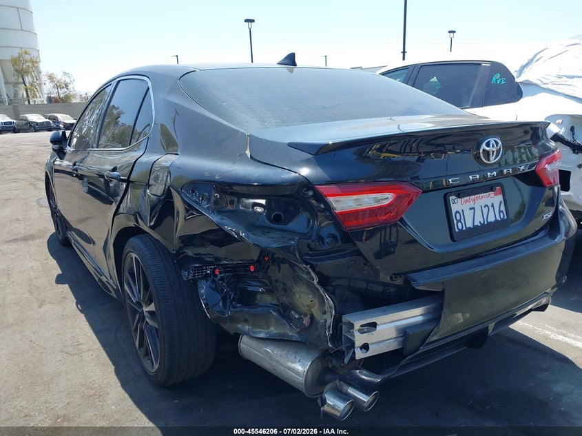 2020 Toyota Camry VIN 4T1K61AK7LU862721 IAAI salvage auction — LEFT REAR, Salvage Certificate (California), sold $5,600 on 2026-07-26 (photo 6)