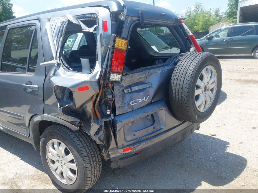 2006 Honda Cr-v VIN JHLRD78916C012241 IAAI salvage auction — NORMAL WEAR, Clear (Kansas), sold $525 on 2026-07-29 (photo 6)