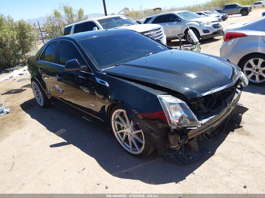 2013 Cadillac Cts-v VIN 1G6DV5EP7D0142022 — IAAI salvage auction photo