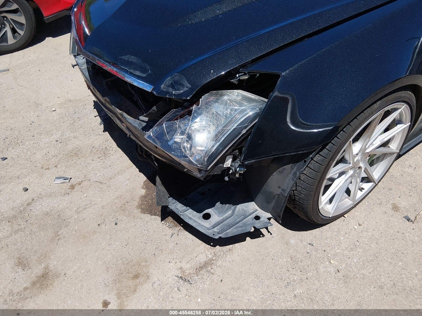 2013 Cadillac Cts-v VIN 1G6DV5EP7D0142022 IAAI salvage auction — FRONT END, Wait Title, sold $13,800 on 2026-08-05 (photo 6)