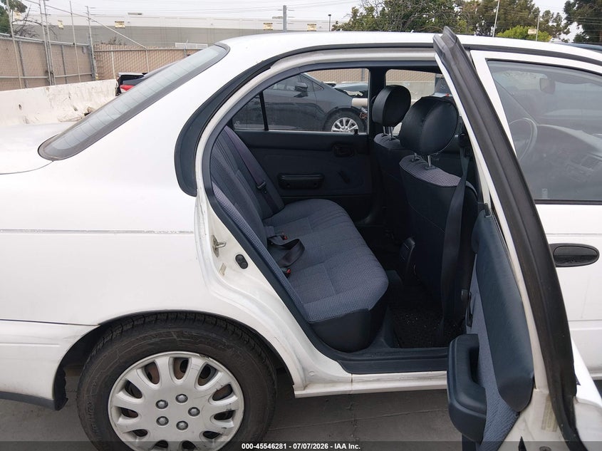 1995 Toyota Corolla VIN JT2AE04BXS0112270 IAAI salvage auction — NORMAL WEAR, Clear - Dealer Only (California), sold $300 on 2026-07-13 (photo 8)