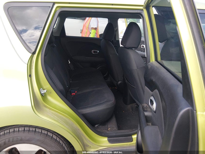 2014 Kia Soul VIN KNDJN2A27E7707452 IAAI salvage auction — NORMAL WEAR, Original (Texas), sold $600 on 2026-07-28 (photo 8)