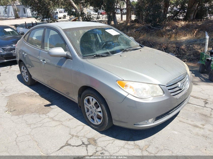 2010 Hyundai Elantra VIN KMHDU4AD1AU041614 IAAI salvage auction — NORMAL WEAR, Salvage Title - Dealer (California), sold $1,050 on 2026-07-14 (photo 1)