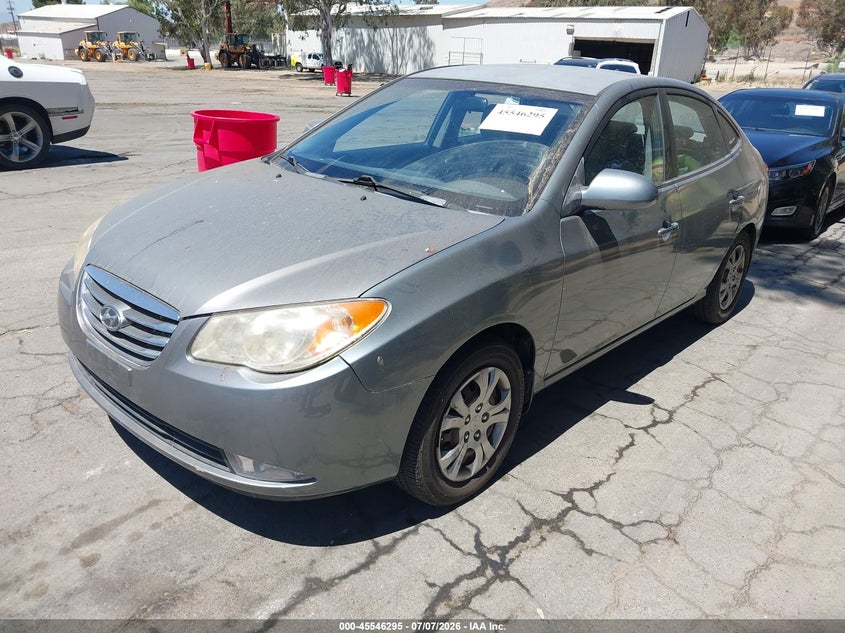 2010 Hyundai Elantra VIN KMHDU4AD1AU041614 IAAI salvage auction — NORMAL WEAR, Salvage Title - Dealer (California), sold $1,050 on 2026-07-14 (photo 2)