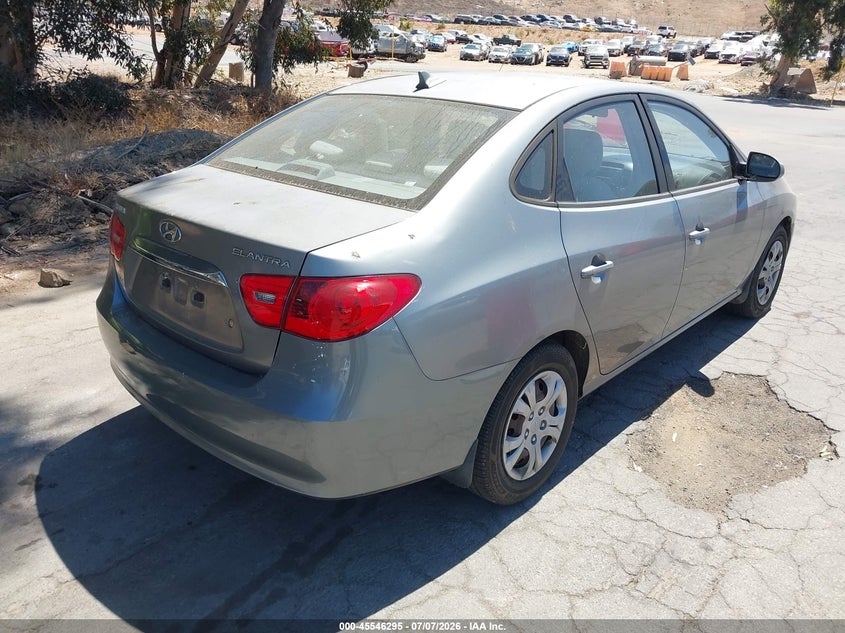 2010 Hyundai Elantra VIN KMHDU4AD1AU041614 IAAI salvage auction — NORMAL WEAR, Salvage Title - Dealer (California), sold $1,050 on 2026-07-14 (photo 4)
