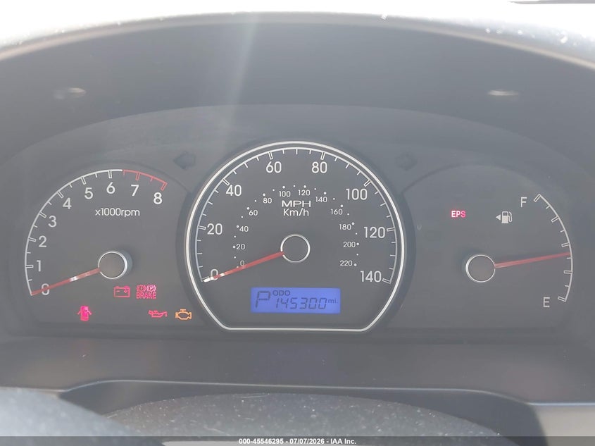 2010 Hyundai Elantra VIN KMHDU4AD1AU041614 IAAI salvage auction — NORMAL WEAR, Salvage Title - Dealer (California), sold $1,050 on 2026-07-14 (photo 7)