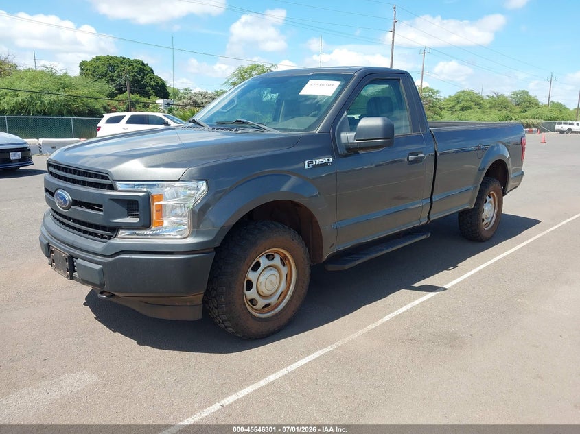 2018 Ford F-150 VIN 1FTMF1EB6JKE82866 IAAI salvage auction — NORMAL WEAR, Sf97 (Hawaii), sold $12,200 on 2026-07-28 (photo 2)