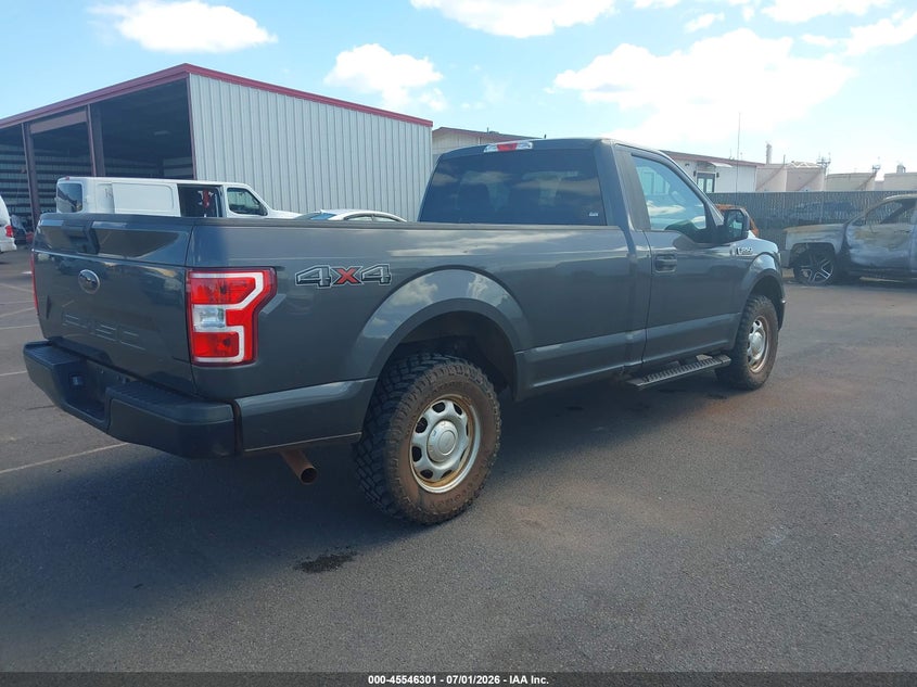2018 Ford F-150 VIN 1FTMF1EB6JKE82866 IAAI salvage auction — NORMAL WEAR, Sf97 (Hawaii), sold $12,200 on 2026-07-28 (photo 4)