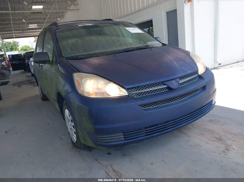 2005 Toyota Sienna VIN 5TDZA23C15S336458 IAAI salvage auction — NORMAL WEAR, Clear (Florida), sold $500 on 2026-07-22 (photo 6)