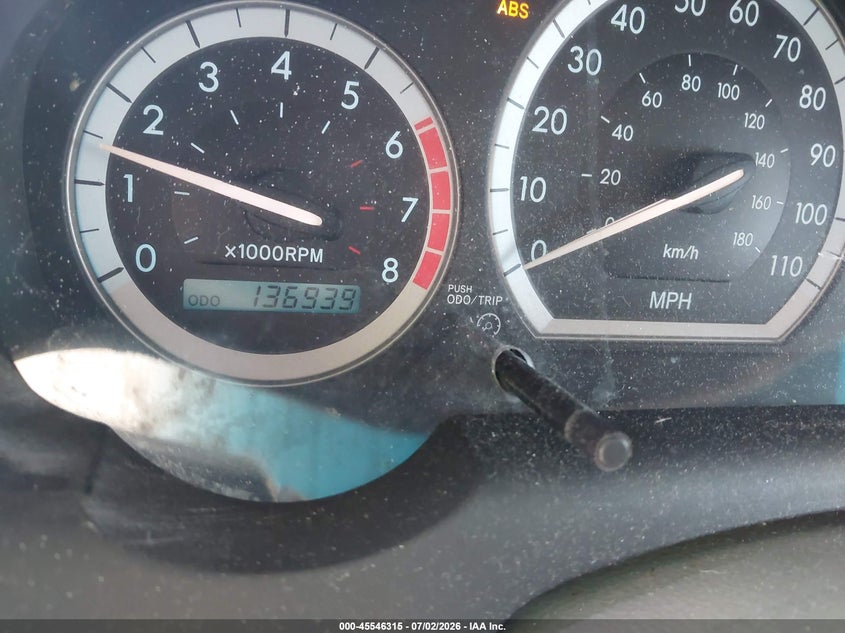 2005 Toyota Sienna VIN 5TDZA23C15S336458 IAAI salvage auction — NORMAL WEAR, Clear (Florida), sold $500 on 2026-07-22 (photo 7)