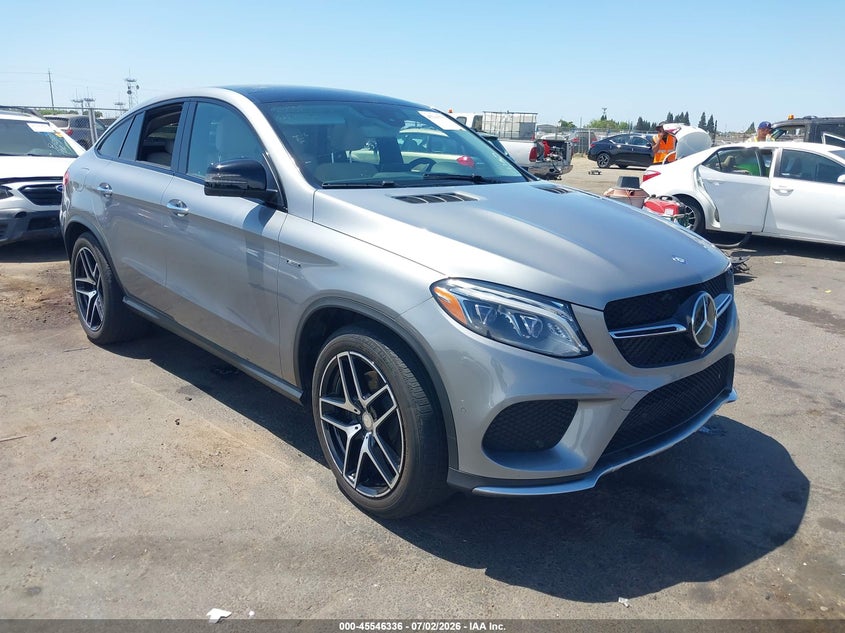 2016 Mercedes-benz Amg gle coupe VIN 4JGED6EB4GA018394 — IAAI salvage auction photo