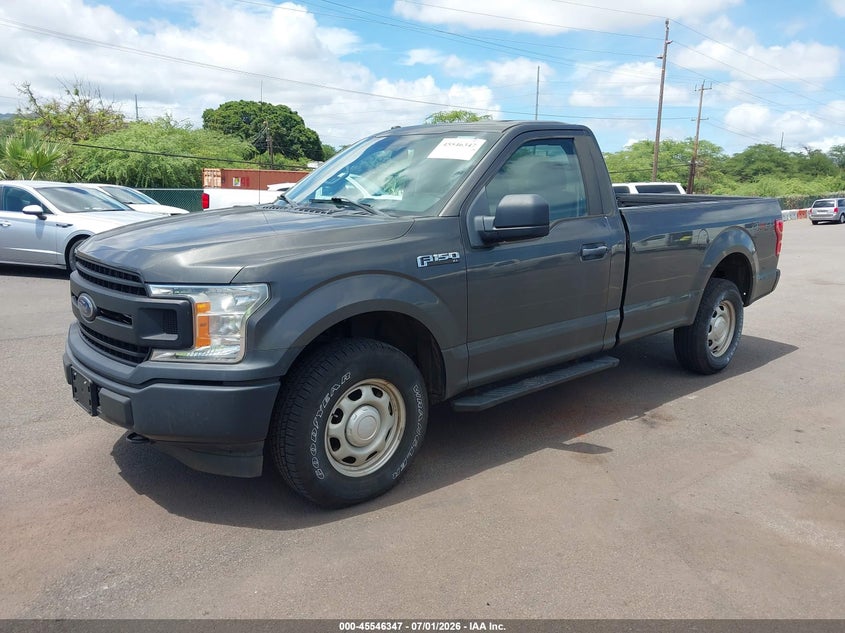 2018 Ford F-150 VIN 1FTMF1EB4JKE82865 IAAI salvage auction — NORMAL WEAR, Sf97 (Hawaii), sold $18,600 on 2026-07-28 (photo 2)