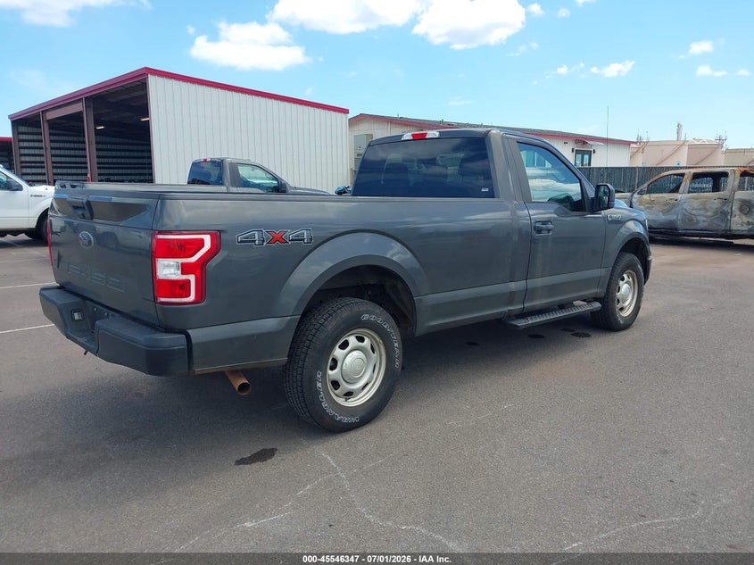 2018 Ford F-150 VIN 1FTMF1EB4JKE82865 IAAI salvage auction — NORMAL WEAR, Sf97 (Hawaii), sold $18,600 on 2026-07-28 (photo 4)