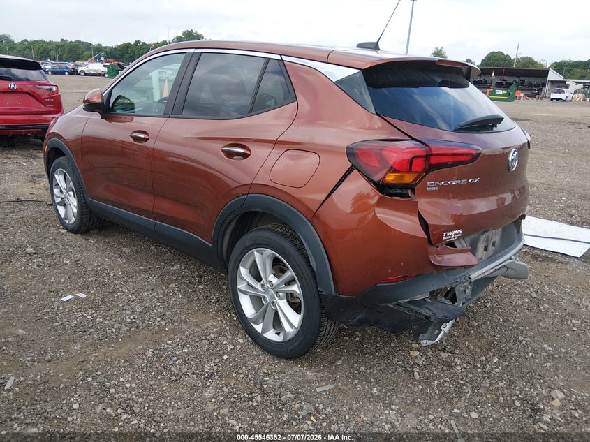 2020 Buick Encore gx VIN KL4MMCSL2LB094819 IAAI salvage auction — REAR END, Salvage (Ohio), sold $2,150 on 2026-07-24 (photo 3)