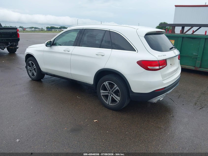 2019 Mercedes-benz Glc VIN WDC0G4KB9KV140145 IAAI salvage auction — LEFT FRONT, Salvage Title, sold $8,000 on 2026-08-17 (photo 3)