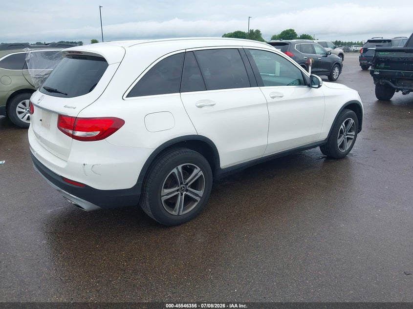 2019 Mercedes-benz Glc VIN WDC0G4KB9KV140145 IAAI salvage auction — LEFT FRONT, Salvage Title, sold $8,000 on 2026-08-17 (photo 4)