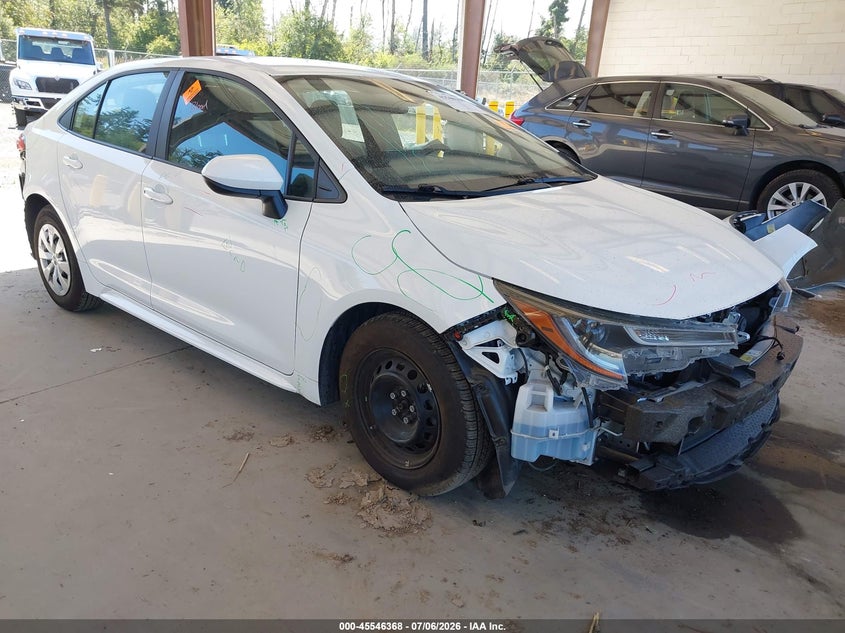 2021 Toyota Corolla VIN 5YFDPMAE1MP253385 IAAI salvage auction — BIOHAZARD/CHEMICAL, Bill Of Sale (Washington), sold $5,100 on 2026-08-02 (photo 1)
