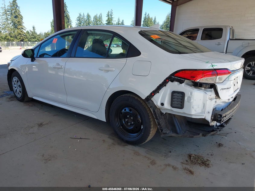 2021 Toyota Corolla VIN 5YFDPMAE1MP253385 IAAI salvage auction — BIOHAZARD/CHEMICAL, Bill Of Sale (Washington), sold $5,100 on 2026-08-02 (photo 3)