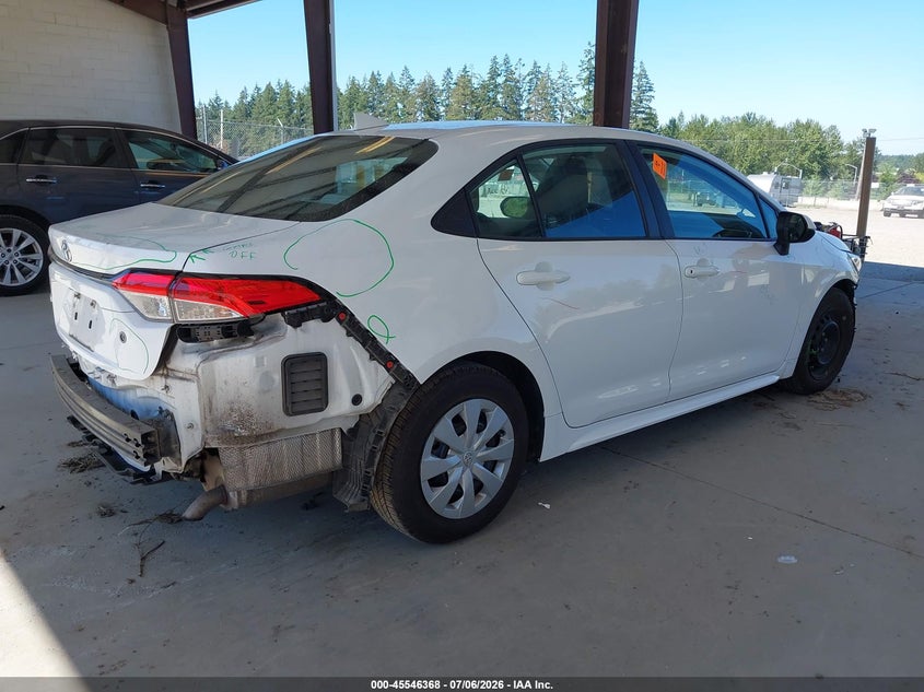 2021 Toyota Corolla VIN 5YFDPMAE1MP253385 IAAI salvage auction — BIOHAZARD/CHEMICAL, Bill Of Sale (Washington), sold $5,100 on 2026-08-02 (photo 4)