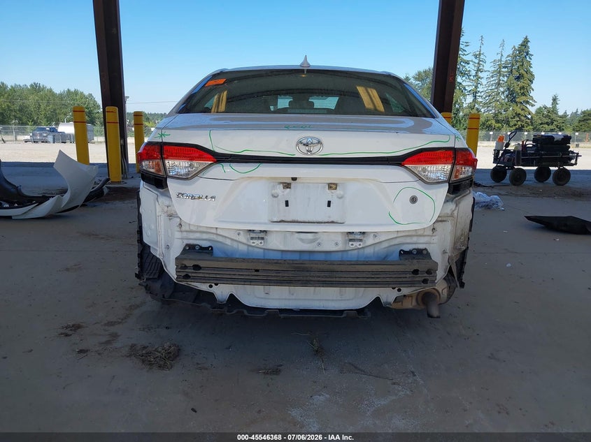 2021 Toyota Corolla VIN 5YFDPMAE1MP253385 IAAI salvage auction — BIOHAZARD/CHEMICAL, Bill Of Sale (Washington), sold $5,100 on 2026-08-02 (photo 6)