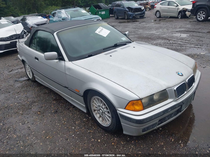 1998 BMW 3 series VIN WBABJ8323WEM22211 IAAI salvage auction — NORMAL WEAR, Clear (New York), sold $1,150 on 2026-07-14 (photo 1)