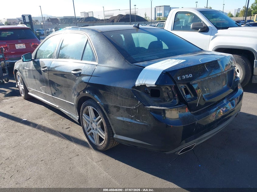 2010 Mercedes-benz E-class VIN WDDHF5GB3AA102044 IAAI salvage auction — REAR END, Salvage Certificate (California), sold $550 on 2026-07-17 (photo 3)