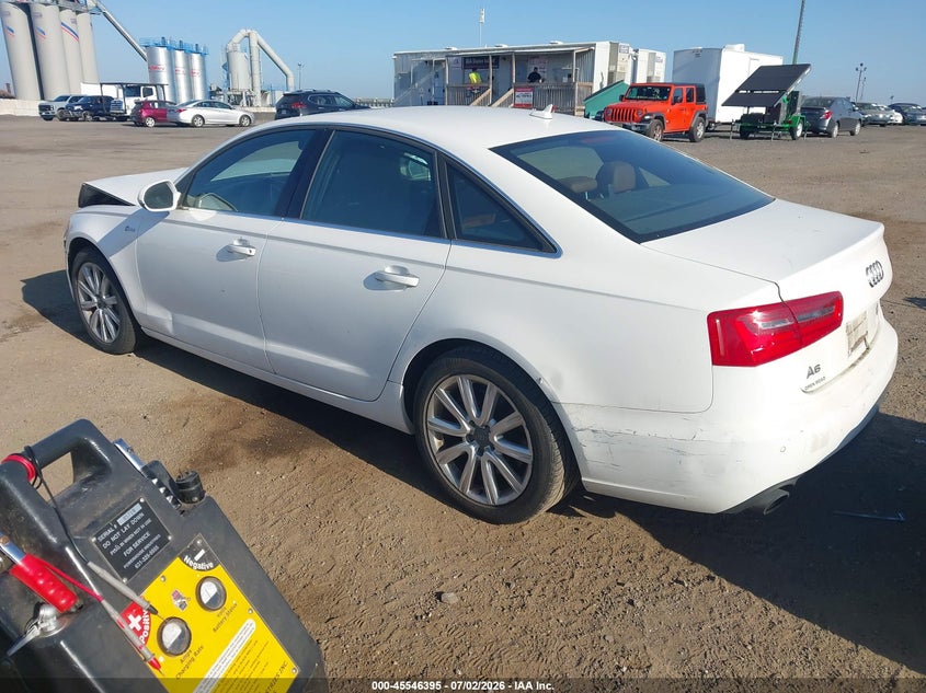 2014 Audi A6 VIN WAUFGAFC7EN024428 IAAI salvage auction — NORMAL WEAR, Clear (New York), sold $2,850 on 2026-07-14 (photo 3)