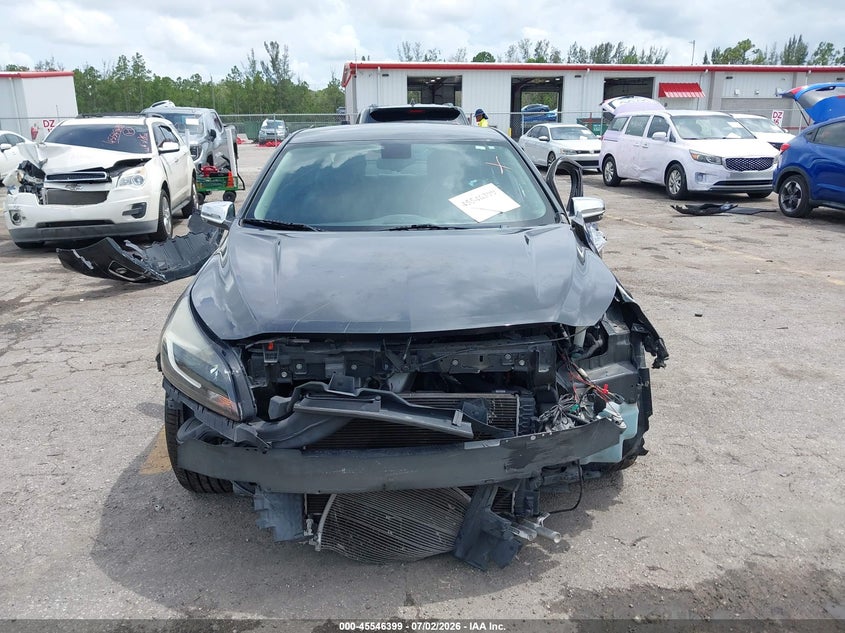 2015 Chevrolet Malibu VIN 1G11C5SL8FF346618 IAAI salvage auction — SIDE, Salvage Title, sold $825 on 2026-07-18 (photo 6)