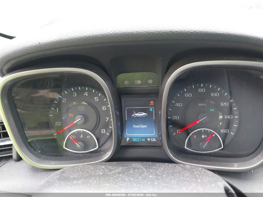 2015 Chevrolet Malibu VIN 1G11C5SL8FF346618 IAAI salvage auction — SIDE, Salvage Title, sold $825 on 2026-07-18 (photo 7)