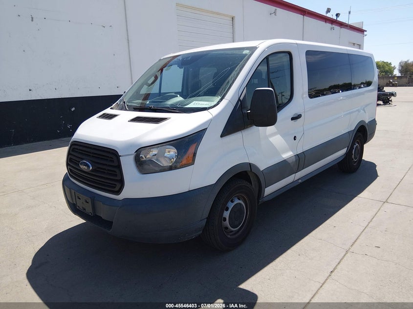 2017 Ford Transit 150 VIN 1FMZK1ZM8HKB27992 IAAI salvage auction — NORMAL WEAR, Sf97 (California), sold $20,000 on 2026-07-30 (photo 2)