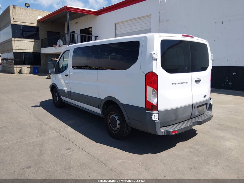 2017 Ford Transit 150 VIN 1FMZK1ZM8HKB27992 IAAI salvage auction — NORMAL WEAR, Sf97 (California), sold $20,000 on 2026-07-30 (photo 3)