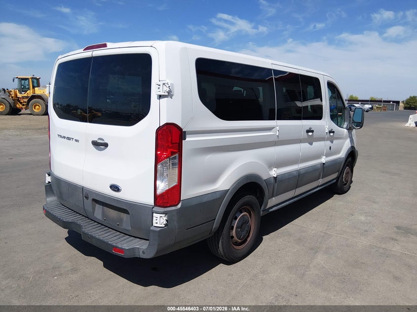 2017 Ford Transit 150 VIN 1FMZK1ZM8HKB27992 IAAI salvage auction — NORMAL WEAR, Sf97 (California), sold $20,000 on 2026-07-30 (photo 4)