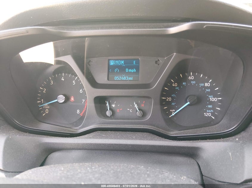2017 Ford Transit 150 VIN 1FMZK1ZM8HKB27992 IAAI salvage auction — NORMAL WEAR, Sf97 (California), sold $20,000 on 2026-07-30 (photo 7)