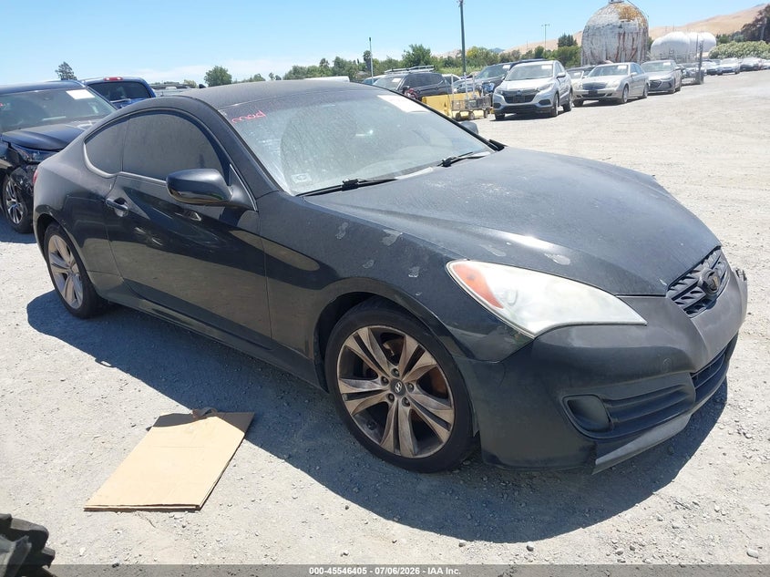 2010 Hyundai Genesis VIN KMHHT6KD4AU004913 IAAI salvage auction — NORMAL WEAR, Salvage Title - Dealer (California), sold $375 on 2026-07-16 (photo 1)